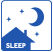 Funzione Sleep modalità notturna condizionatore
